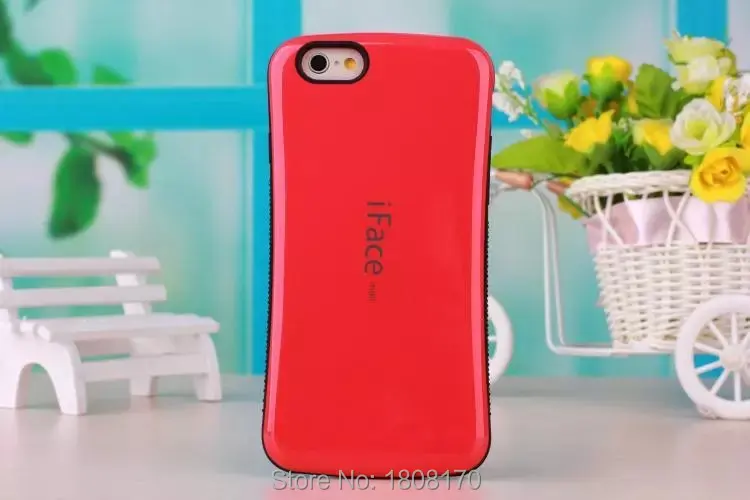 Карамельный цвет корейский стиль iFace мыльный чехол для Iphone X XS 8 I8 7 I7 6 6S Plus 5 5S SE TPU PC