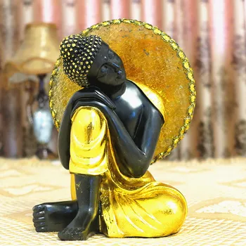 

Thai Buddha Statue Southeast Asia Ornament Home Decoration Craft Collectible Zen Gift