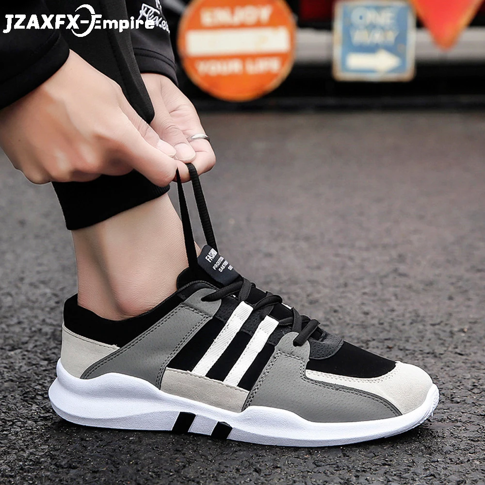 

New Men Sneaker Comfortable Fashion Shoes Lace-up Breathable Walking Footwear tenis masculino adulto Shoes men