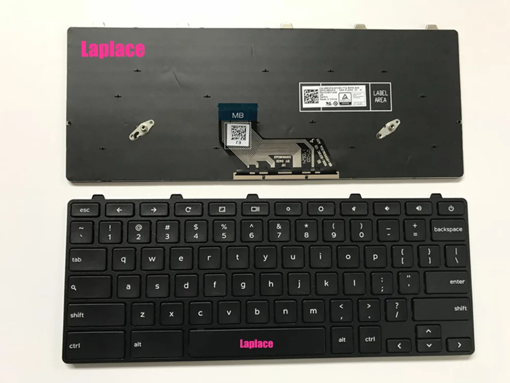New Genuine US keyboard for Dell ChromeBook 11 3189 DP/N:05XVF4 NSK-EJASC