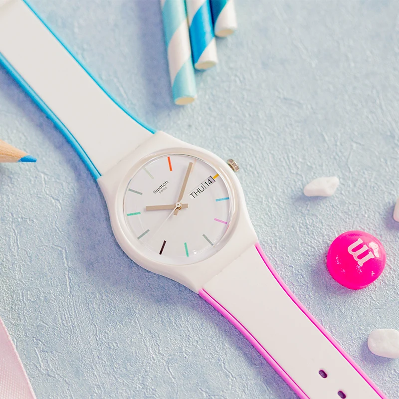 Swatch Watch Classic Color Code Series Quartz Watch GW708in Quartz