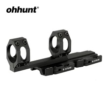 Ohhunt Rock-Solid Охотничий Тактический прицел 25,4 мм 30 мм Вивер Пикатинни кольца QR Расширенный консольный QD крепления базы w/автоматический замок