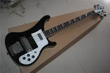 free shipping New Top Quality musical instrument black Color 4 Strings 4003 Rick Electric Bass Guitar 1117