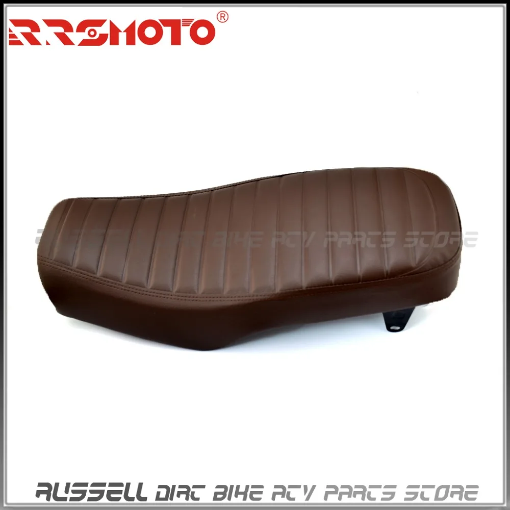 

Universal HUMP Vintage Cafe Racer Seat Retro CUSHION For SUZUKI GN125 MOTORCYCLE SADDLE ACCESSORIES PARTS