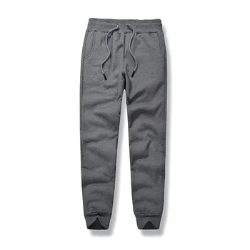 

Drawstring sweatpants men 2019 mens trousers fashions men Heavyweight pantalon hombre Harem Pants man winter warm Plush pants4XL