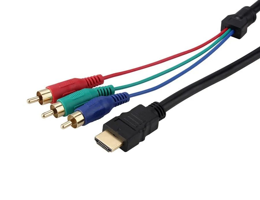 YCbCr Component Adapter Cable 1.5m 5FT 