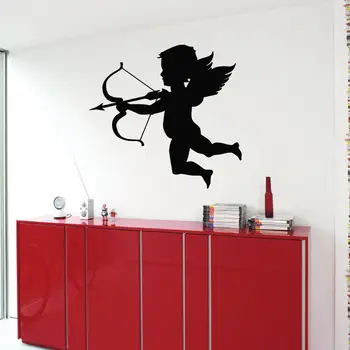 

Wall Decals Vinyl Decal Sticker Art Murals Decor Cupid St. Valentine's Day