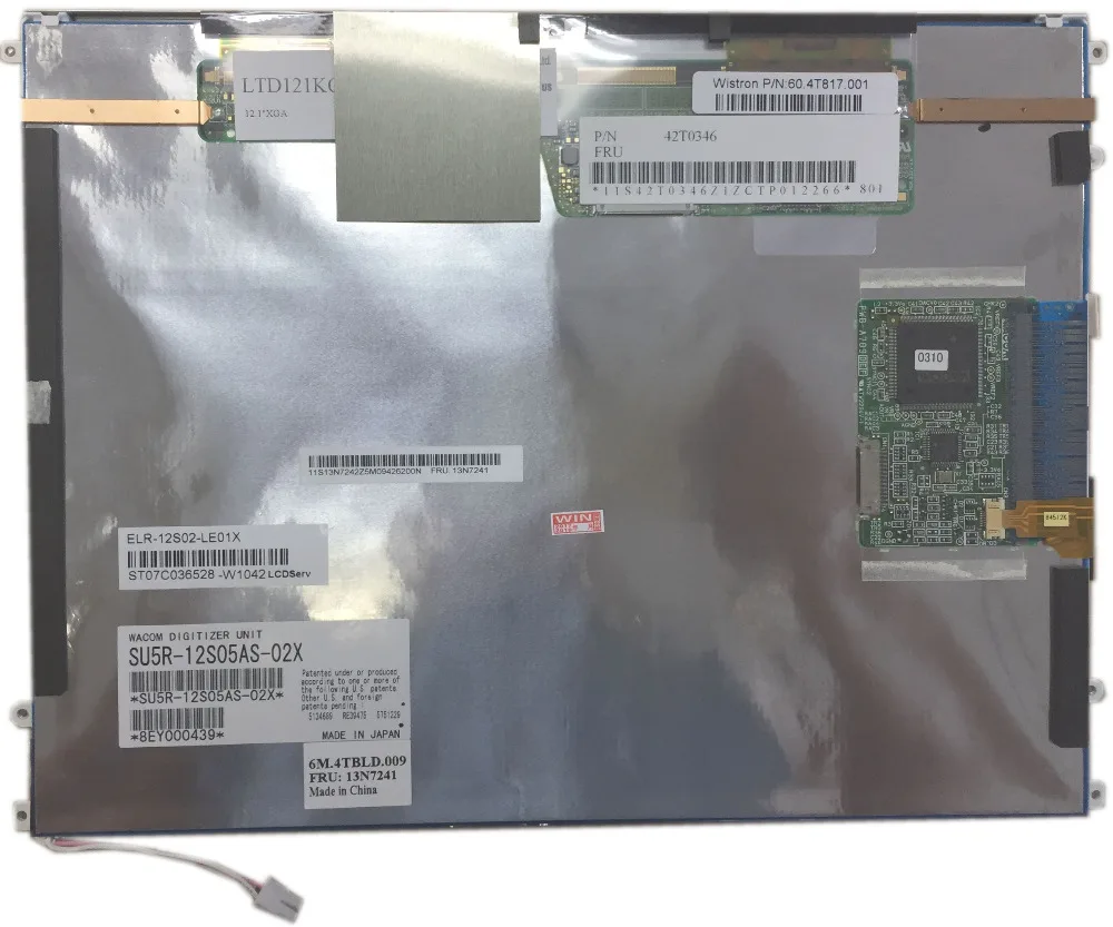 LTD121KC9B LCD SCREEN Panel with Touch Screen Digitizer for IBM LENOVO X60 TABLET X61 TABLET LTD121KC9B LCD SCREEN Panel with Touch Screen Digitizer for IBM LENOVO X60 TABLET X61 TABLET