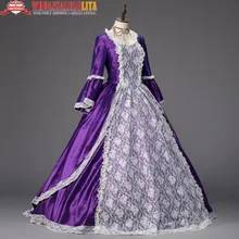 Georgian Period Princess Dress Marie Antoinette Renaissance Christmas Ball Gown Holiday Dress Theater Clothing