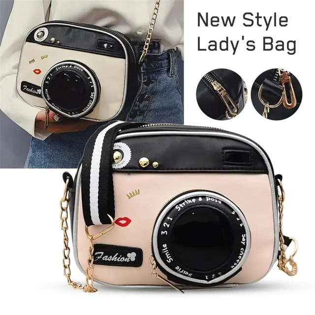 Women Elegant Chain Sling Shoulder Bag Chains Crossbody Messenger Hand