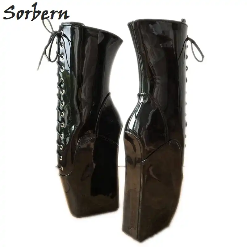 womens black wide fit boots