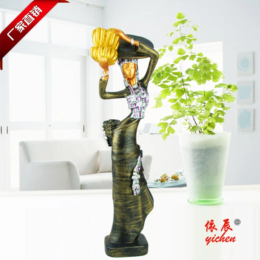 Factory outlets Southeast Asian style ornaments resin crafts Dai female