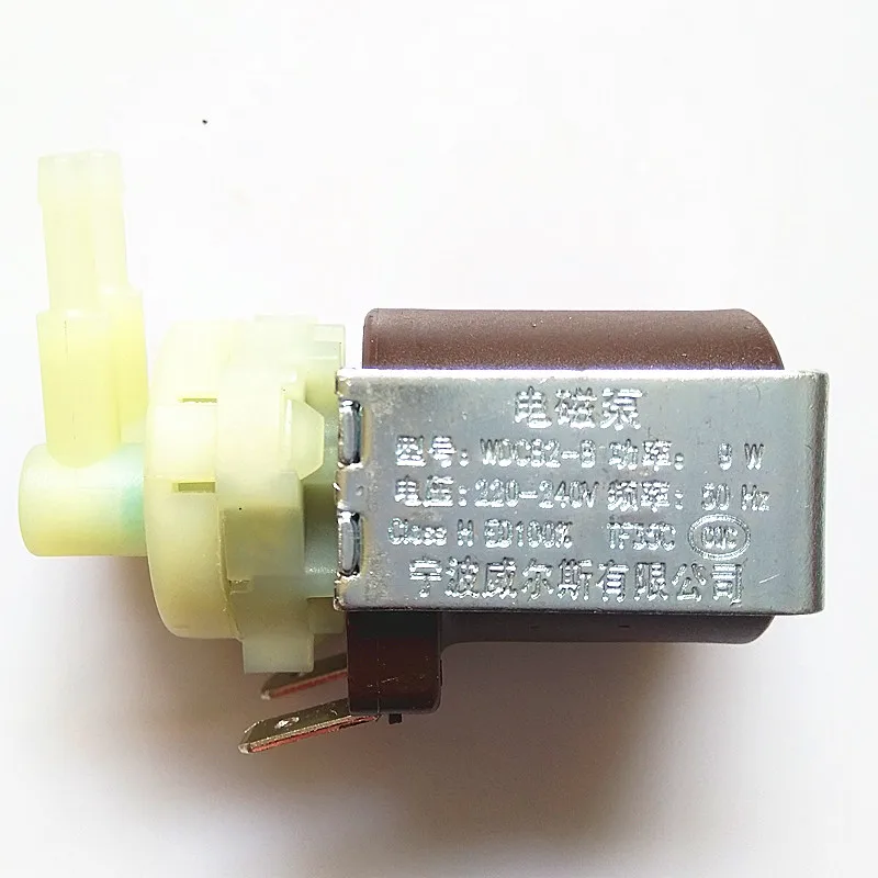 

Steam microwave oven electromagnetic pump voltage/frequency AC230-240V-50Hz power 9W