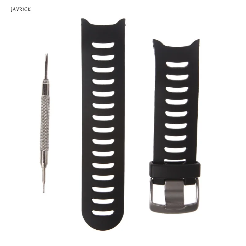 

1pc 29cm Replacement Watch Band For Garmin Forerunner 610 TPU Smart Watch Strap
