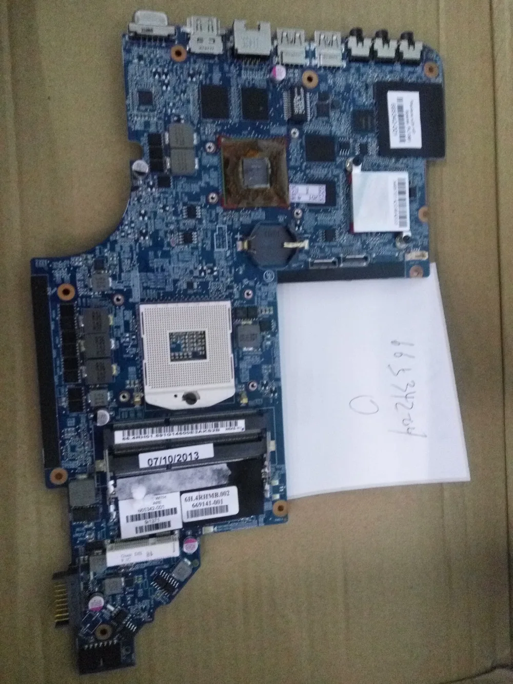 665342 001 DV6 подключение к материнской плате Полная проверка lap connect board|Печатные