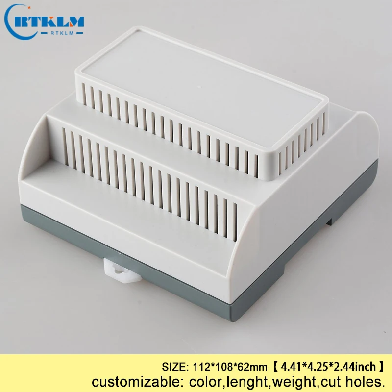 Din-рейку пластиковый корпус 112*108*62 мм небольшие электронные шкафы abs схема пластиковые окна управления коммутатор PLC box