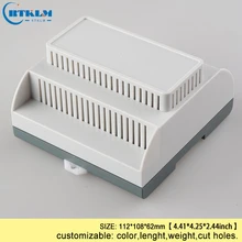 Din-рейку пластиковый корпус 112*108*62 мм небольшие электронные шкафы abs схема пластиковые окна управления коммутатор PLC box