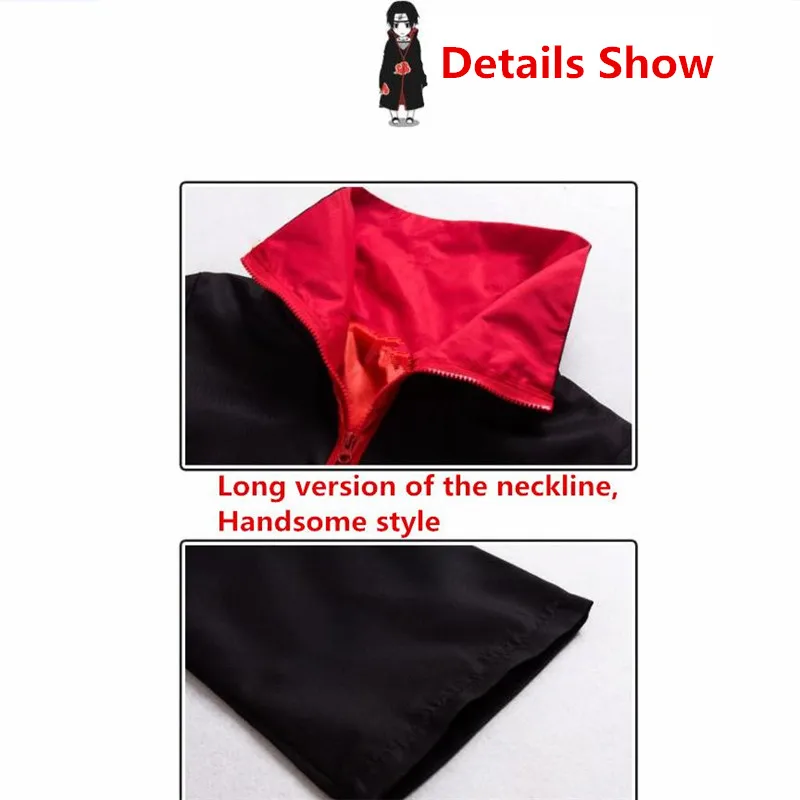 Classic Anime Naruto cosplay costume Akatsuki Uchiha Itachi Shuriken Forehead Headband Accessories suits cosplay Accessories -