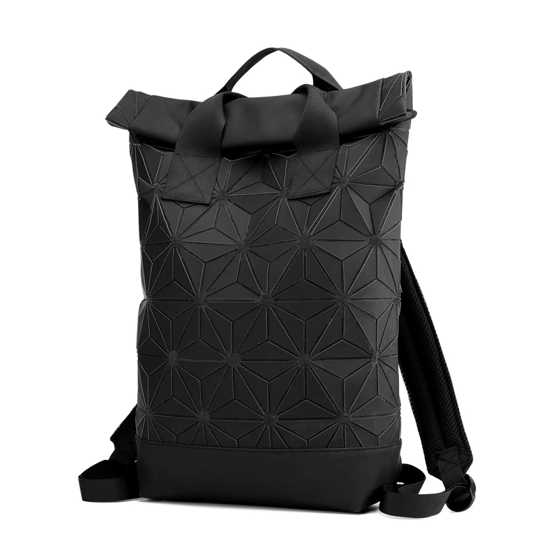 

Patchwork Backpack Diamond Lattice Bag Men Travel Laptop Backpacks Geometric Women School Bag Teenage Girl Noctilucent Back pack