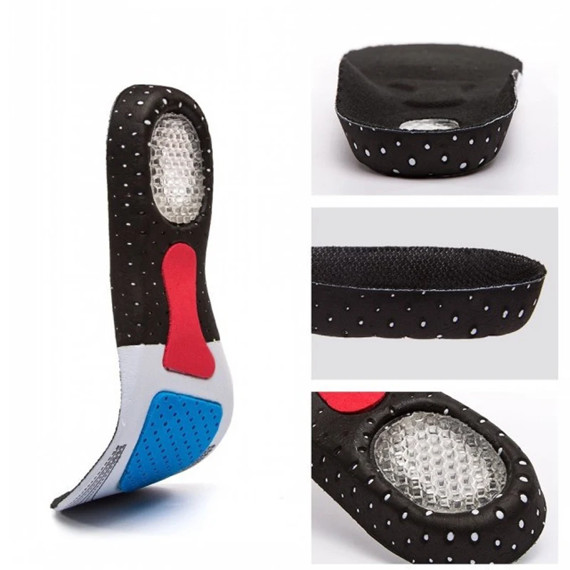 Дропшиппинг унисекс спортивные ортопедические стельки для супинатора обувь для бега спортивные гелевые стельки для женщин Уход за ногами большой размер