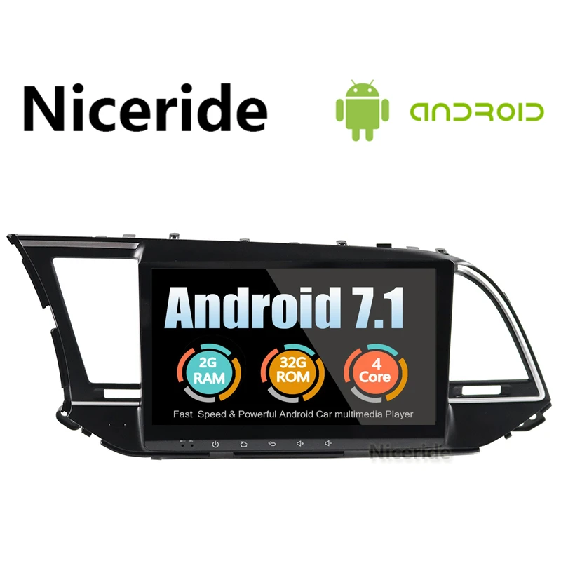 Автомобильный dvd gps плеер 10 1 дюйма 1024*600 для HYUNDAI ELANTRA 2016 2017 навигация стерео аудио