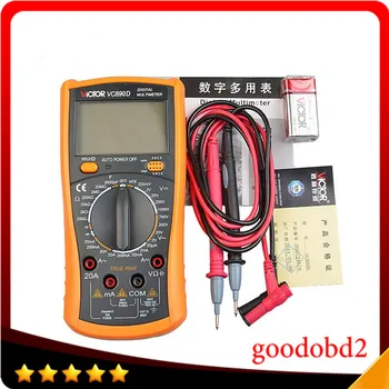 VC890D Digital Multimeter True RMS Multimeter LCD Multimeter Tester 2000UF Capacitor Temperature Measurement sanwa yx360trf simulation multimeter pointer type best selling multimeter zero center instrument 200mohm resistance measurement