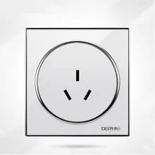 Darling switch стабилизатор напряжения, стандартная розетка США, 10A, акриловая панель с кристаллами, AC 250 В, розетки с двойными стенками