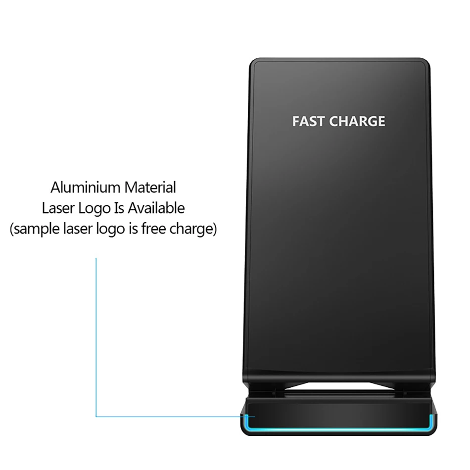 !ACCEZZ Z Shape 7.5W Fast Qi Wireless Charging For iPhone X 8 Plus 10W For Samsung Galaxy Galaxy S9 5W Desktop Charge For Nokia (7)