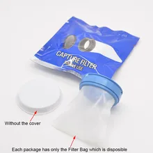 8 шт./партия, сменная сумка для фильтра для домашних животных, электрическая расческа от блох, вакуумная расческа для вшей, Электрический фильтр для захвата домашних животных