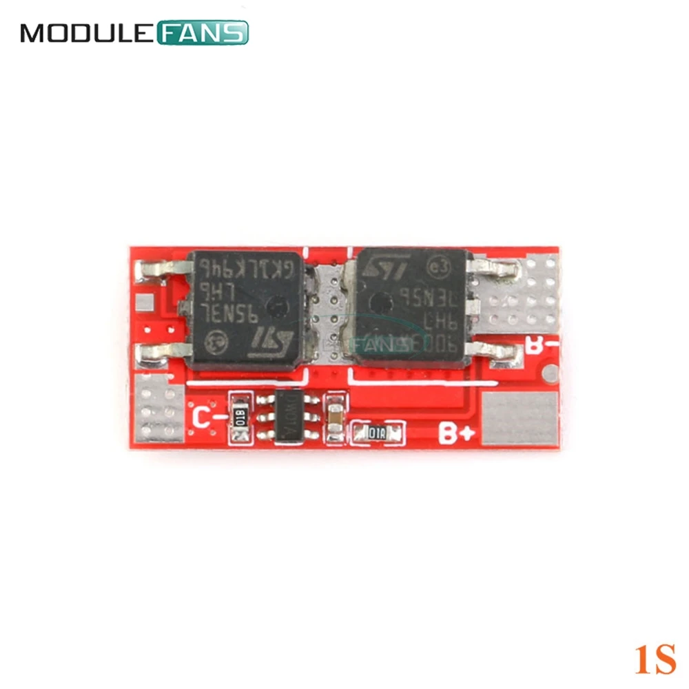 10A 1S 2S 4,2 V PCB PCM зарядное устройство зарядный модуль 18650 литий-ионная Lipo литиевая батарея BMS Защитная печатная плата 1 2 сотового сериала - Цвет: 1S