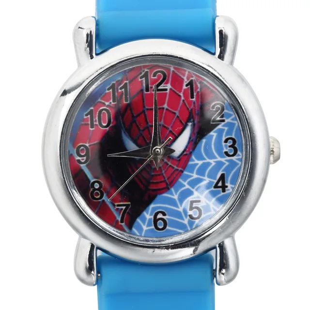 3D Rubber Strap Children Watch Kids Spider Shape Fashion Quartz Blue Wristband B 3D Rubber Strap Children Watch Kids Spider Shape Fashion Quartz Blue Wristband B