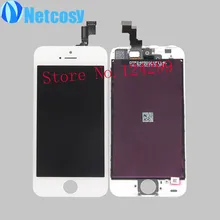 Для iPhone 5S 5th ЖК-дисплей + сенсорный экран планшета Ассамблея Запасные части для iphone 5S 5th ЖК-экран белый/черный