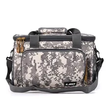 Популярная мужская сумка для рыбалки, холщовая, 37*25*25 см, Рыболовная катушка, наживка, сумка через плечо, сумка, спиннинг, чехол для рыбалки, кемпинга