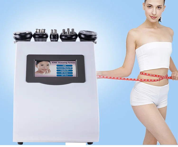 

New Arrival !!! 5 in1 Vacuum cavitation dissolved fat physiotherapy ultrasonic weight shaping machine Fast shipping