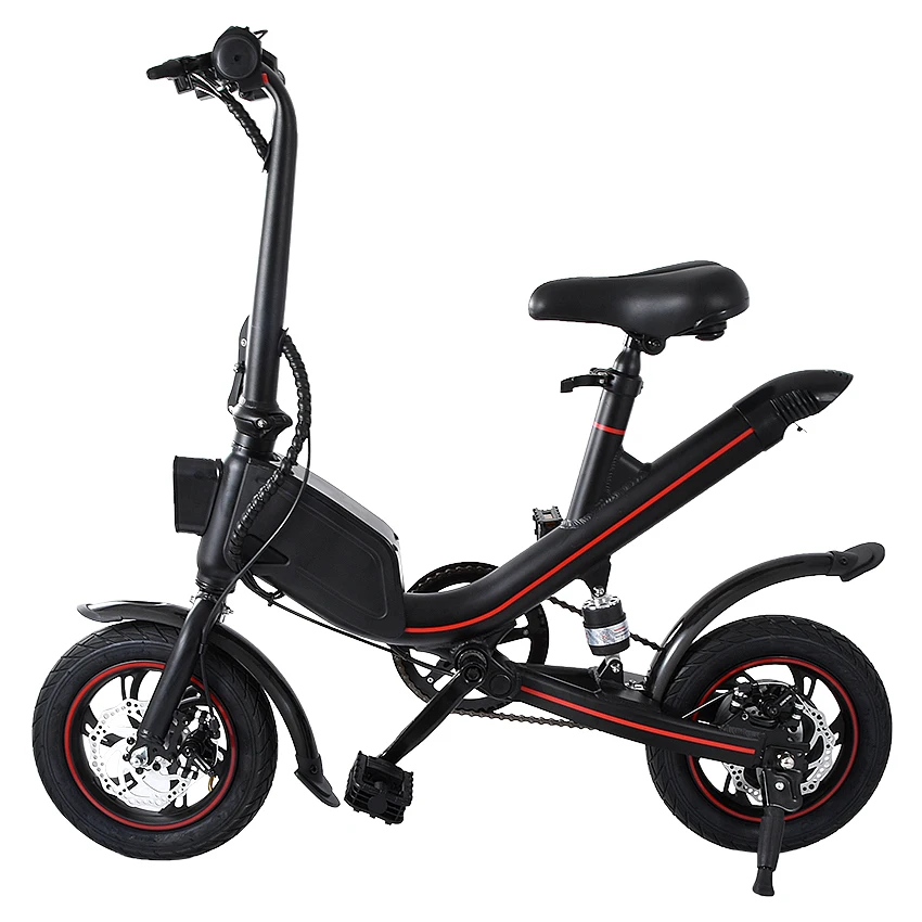 Мини электрический велосипед 12 дюймов колеса складной электрический скутер велосипед вместо ходьбы для мужчин и женщин Ebike пробег 20-25 км V1