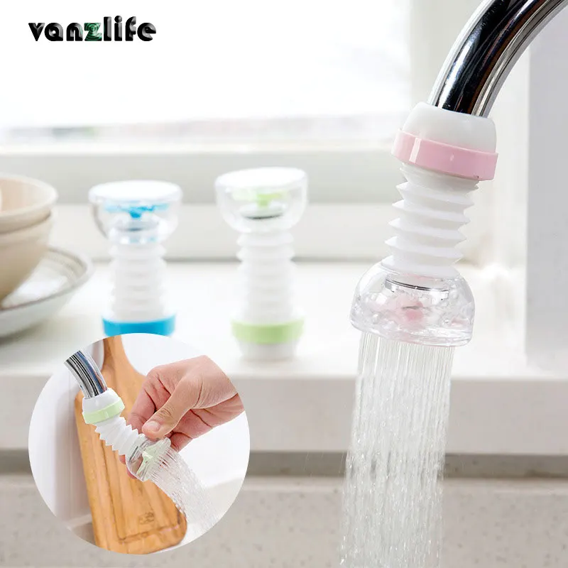 Vanzlife домашний удлинитель на кран брызговик для душа водопроводный фильтр для кухни сопло для крана детский кран удлинитель - изображение