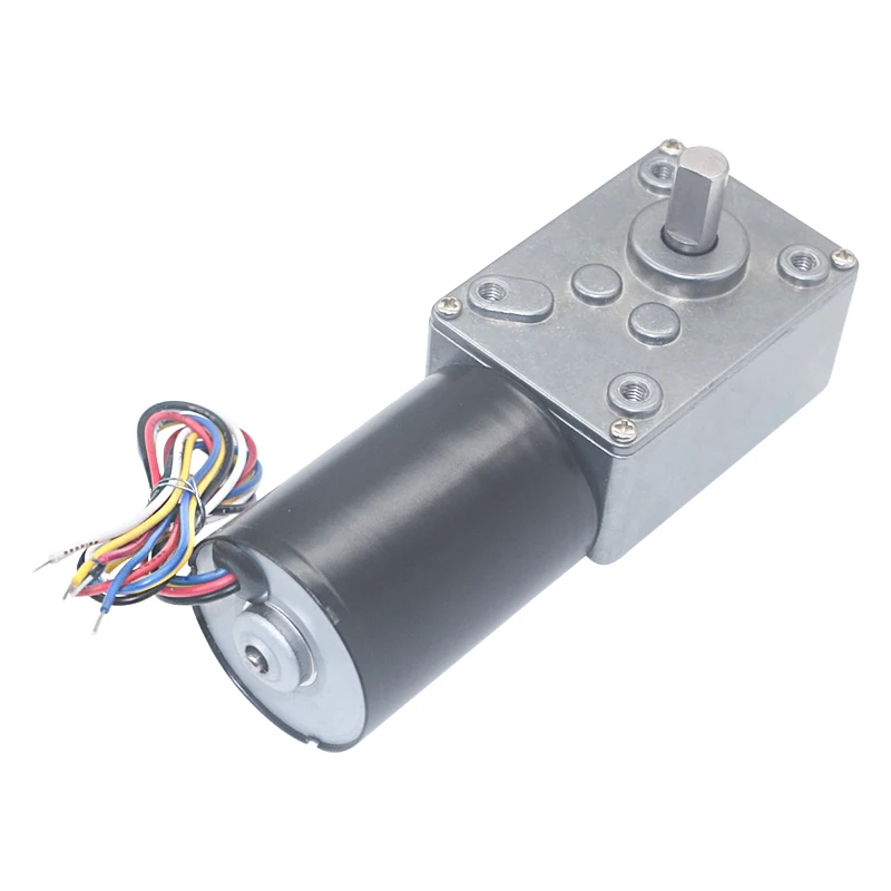 DC24V A5882-4260 Turbo Worm Gearbox Speed Reduction Gear Motor Brushless Motor