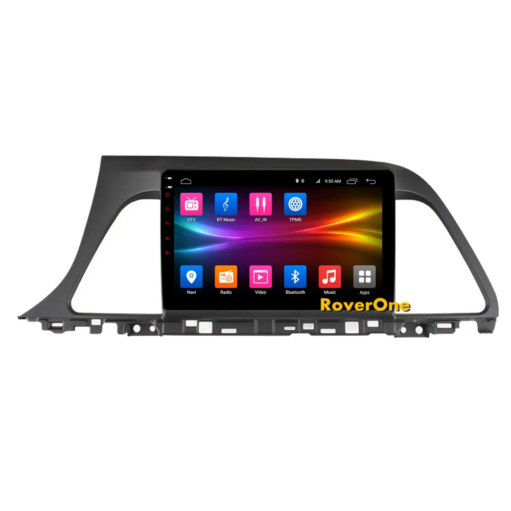 Sale RoverOne Android 9.0 Car Multimedia System For Hyundai Sonata 9 LF 2015 - 2017 Octa Core 4G+32G Radio GPS Navigation DSP Player 6