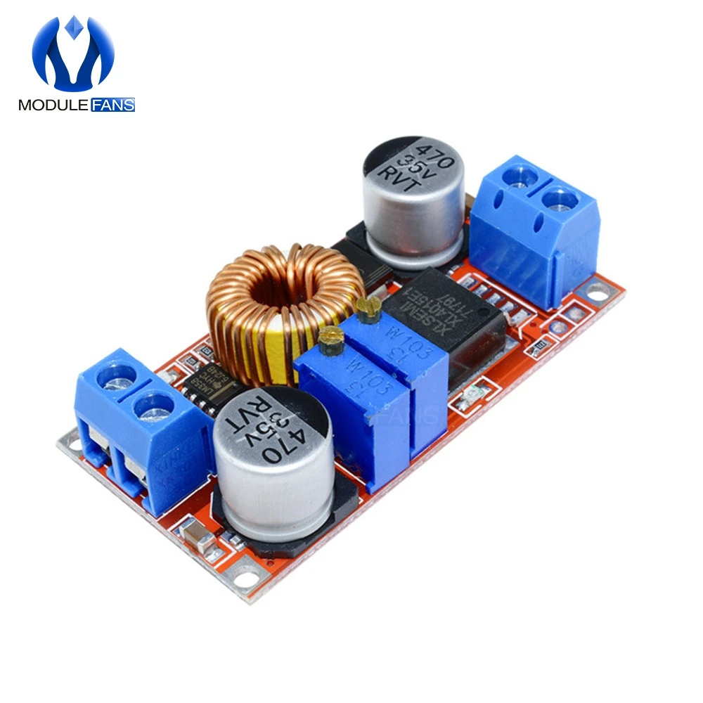 

2PCS 5A DC to DC CC CV Lithium Battery Step down Charging Board Led Power Converter Lithium Charger Step Down Module hong