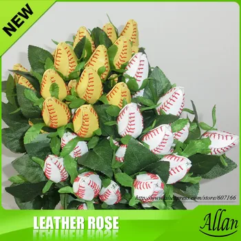 

2019 Softball Baseball Leather Seamed rose