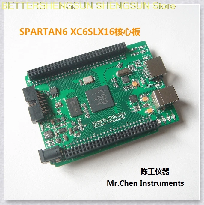 

XC6SLX16 FPGA development board XILINX (232, Ethernet)