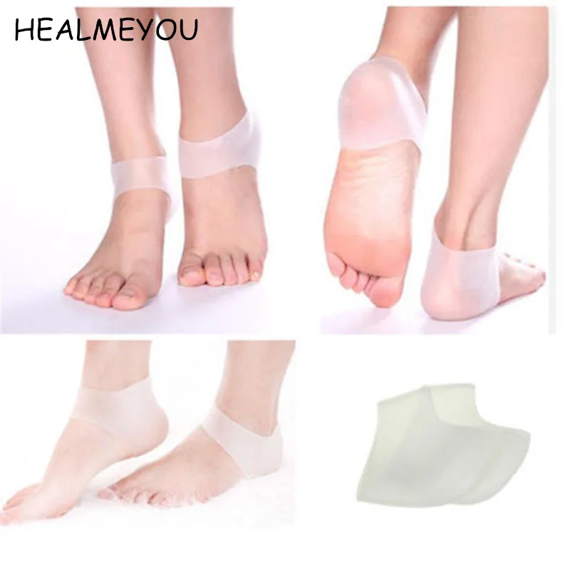 

1Pair New Silicone Foot Care Moisturizing Gel Heel Socks Cracked Foot Skin Care Protector Feet Care For Men/Women