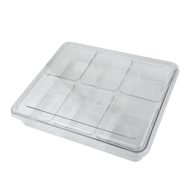

Food grade Clear hard plastic PC Transparent spice food storage boxes