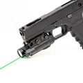 Drop verschiffen selbstverteidigung CREE Q5 LED taschenlampe und grün laser anblick combo für pistole oder gewehr|Laser|Sport und Unterhaltung -