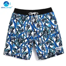 Gailang Брендовые мужские короткие пляжные шорты Бермуды для серфинга, мужские шорты для серфинга GMA739