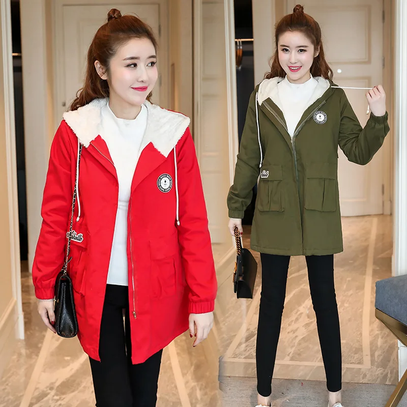 

Winter coat Maternity clothes pregnant women with warm and comfortable all-match cashmere coat