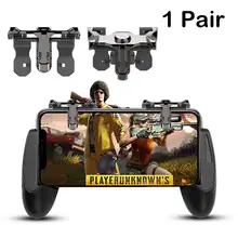 Portable L1R1 Gaming Trigger Smart Phone Game Shooter Controller Fire Button Handle For iPhone PUBG Rules