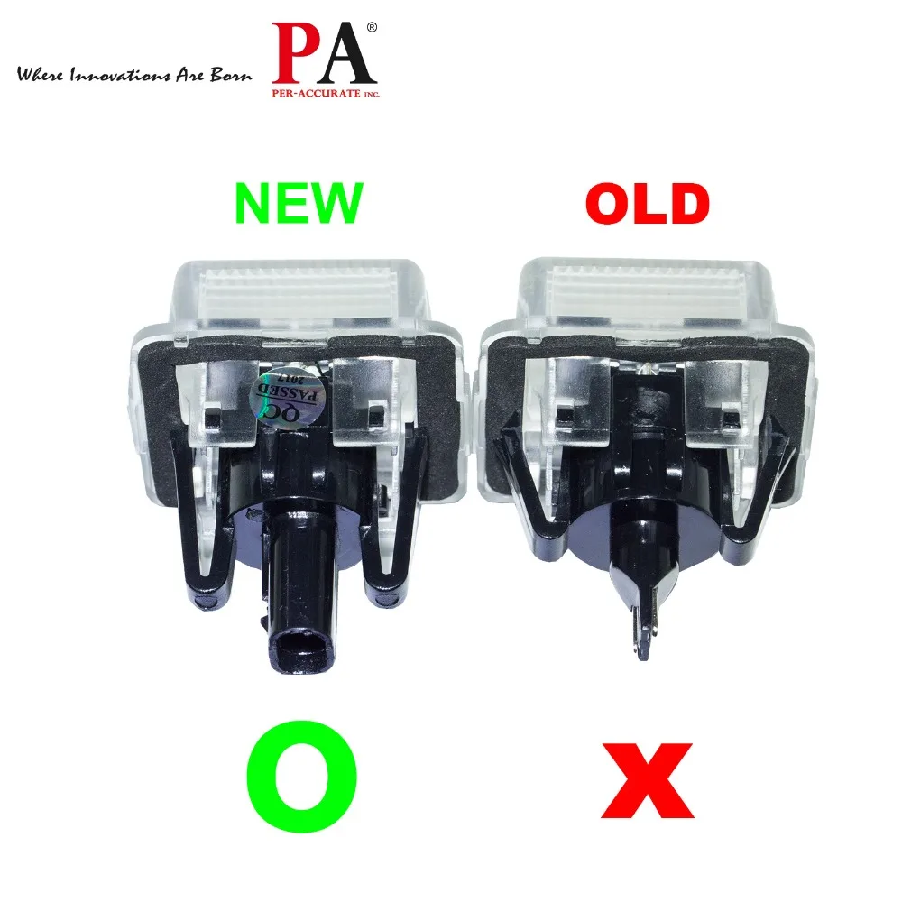 LED iluminación de la matrícula para mercedes benz w204 w205 w216 w218 w212 w221 w222