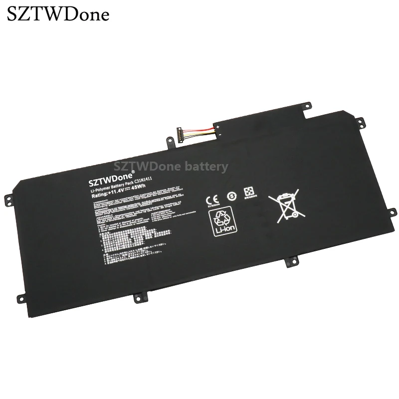 SZTWDone C31N1411 Аккумулятор для ноутбука ASUS Zenbook UX305 UX305L UX305C UX305F UX305CA UX305FA U305 U305F U305L