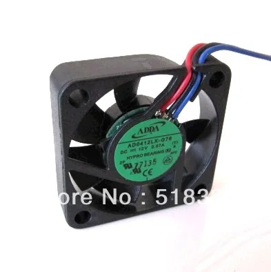 ADDA AD0412LX-G76   ð   , 40x40x10mm, 4cm, 40mm, 4010 DC 12V 0.07A
